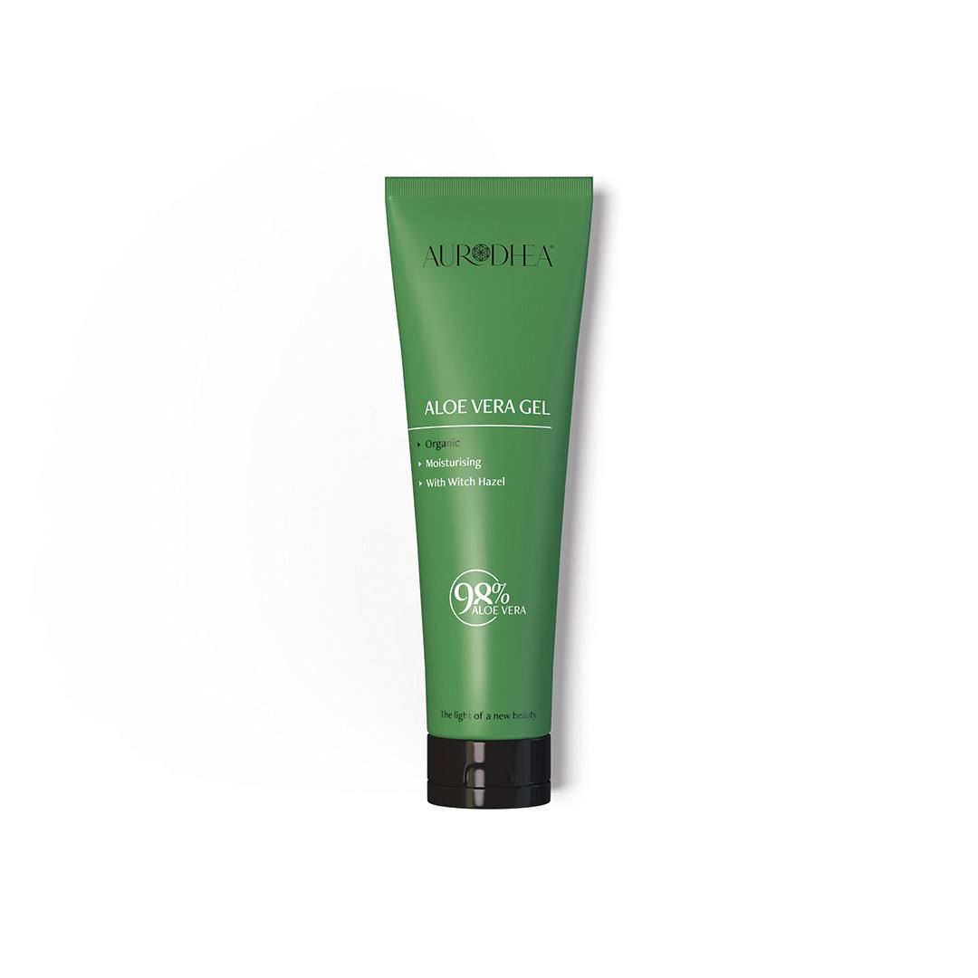 Aurodhea Aloe Vera Gel 98 % BIO s vilínem 150 ml – hydratační a zklidňující gel