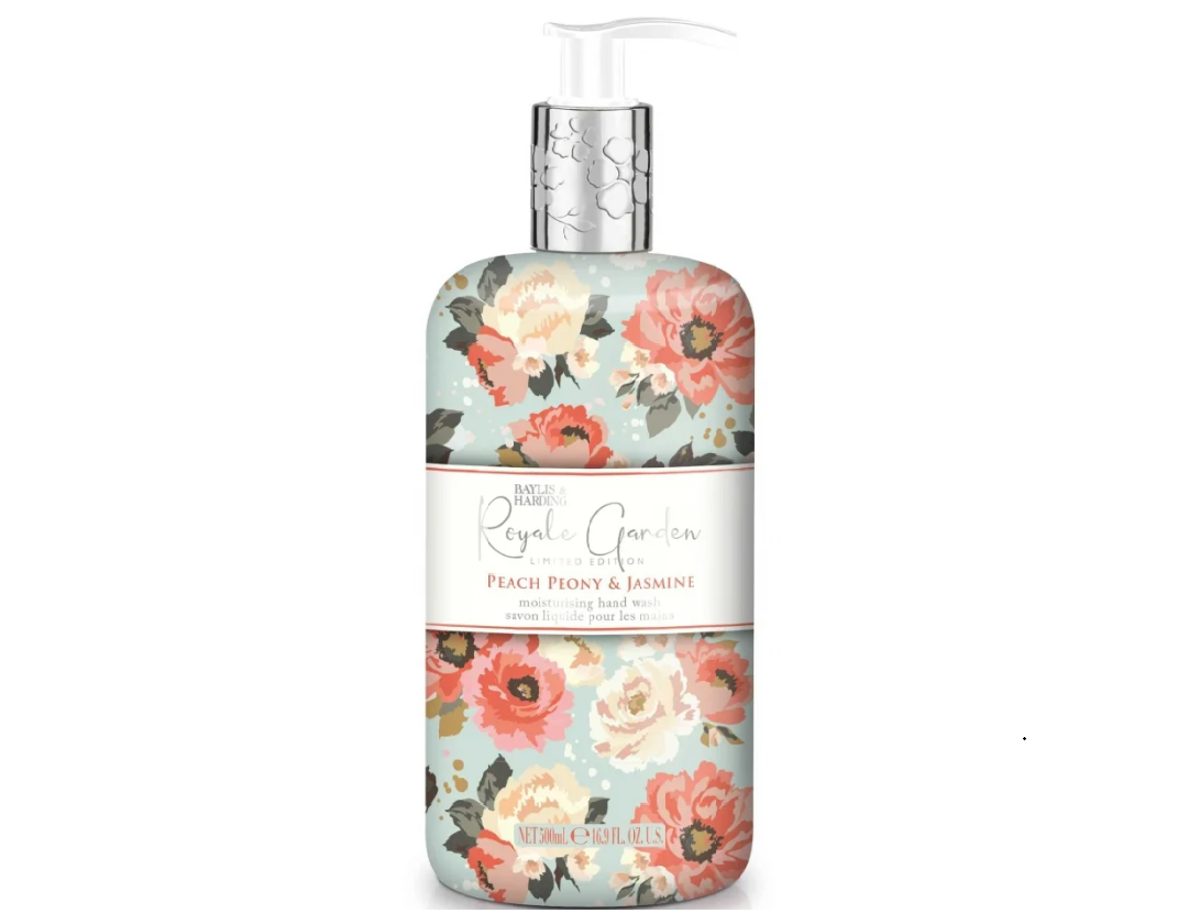 Royale Garden - Broskev, Pivoňka & Jasmín, Tekuté mýdlo na ruce, 500 ml